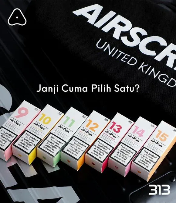 AIRSCREAM AIRSPOPS 313 數字電子煙小煙油官網：圖片 4