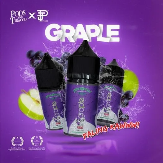 酷斃葡萄小煙油phatjuice 30ml西瓜泡泡糖馬來西亞進口：圖片 4